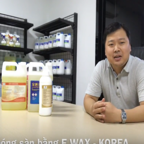 Hóa Chất (Nước) Phủ Bóng Sàn E-WAX - KOREA